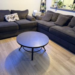 Sofa Sleeper And Love Seat Combo w/coffee table  650obo