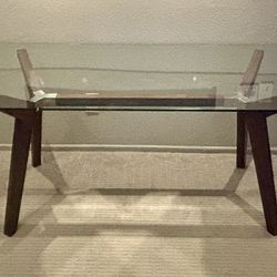 Contemporary Glass Dining Table $150 OBO