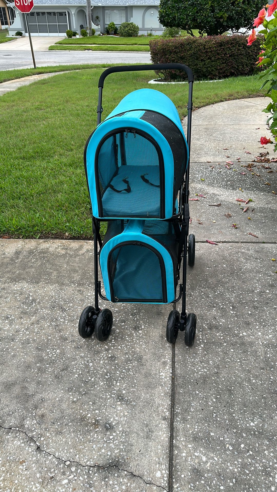 Double Pet Stroller