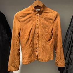 Women’s Genuine Suede Leather Shirt
