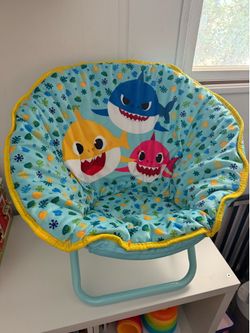 Baby Shark Kids Saucer Chair