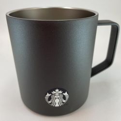🔥 NEW Starbucks Korea Limited Black Metal Mug – RARE!