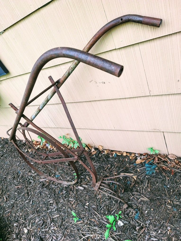 Antique 1800's Cultivator Working, All Tines Intact