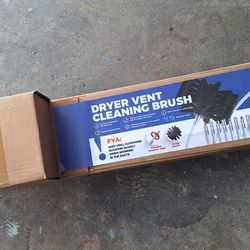 30' dryer vent cleaning brush