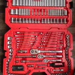 CRAFTSMAN Mechanics Tool Set SAE Metric 189 Piece