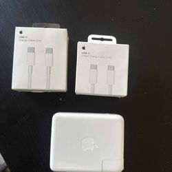 MAC/ APPLE Adapter and 2 usb c wires