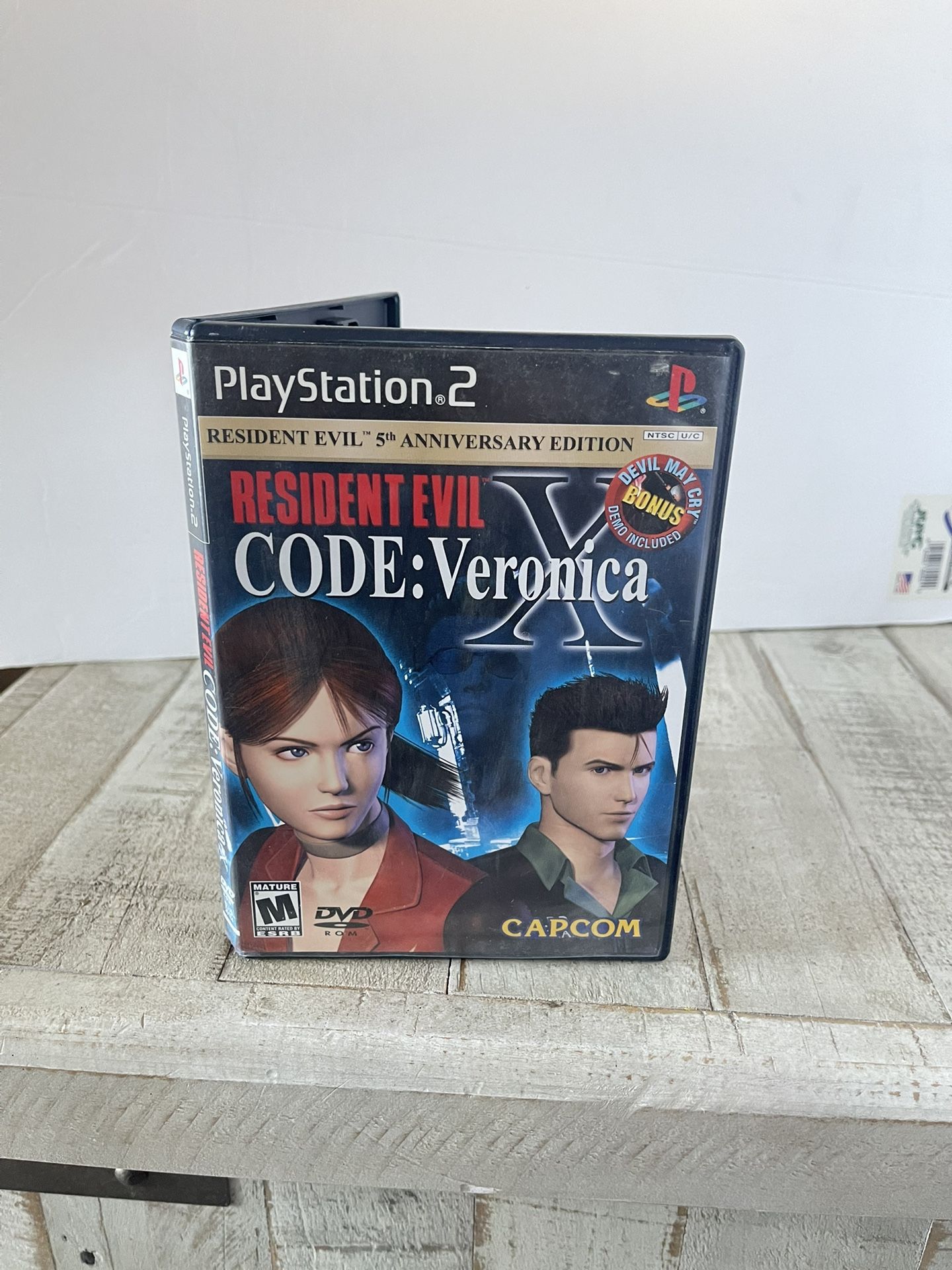 Resident Evil Code Veronica X 5th Anniversary PS2 CIB 