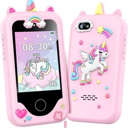 new Kids Smart Phone for Girls Toys, Gifts for 3-10 Year Old Girl Boy Christmas Birthday Kids Toys, 2.8" Touchscreen Toddler Learning Cell Toy Phone w