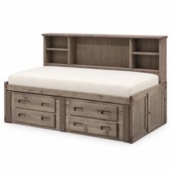 AFW Kids Twin Captain’s Bed + Mattress — $175 OBO