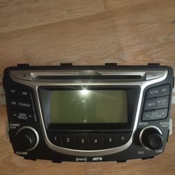2012-2016 Hyundai Accent Stereo Head Unit Receiver 