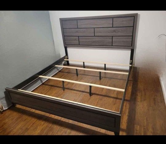 King Bed Frame And Box Spring
