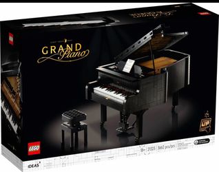 LEGO 21323 Ideas Grand Piano, 3,662 LEGO Pieces, BRAND NEW & SEALED