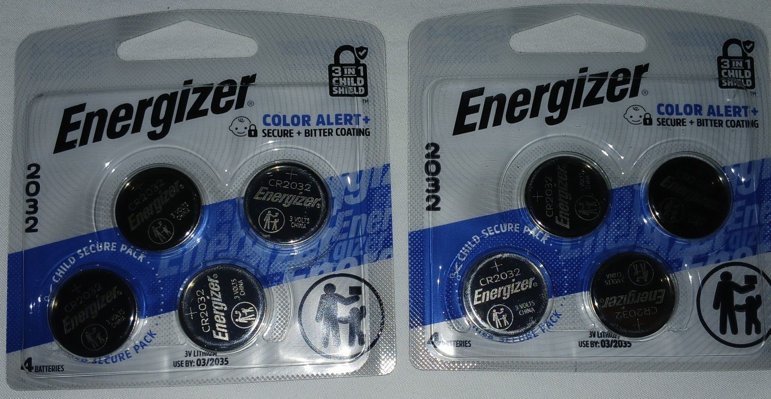 Energizer Batteries 2032 Total 8