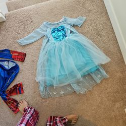 Elsa Dress Costume Toddler