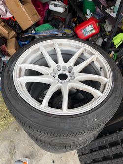 5x115.3 18x9 Vors with good tires