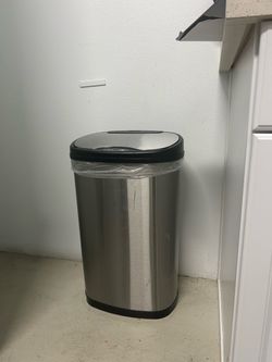 Stainless Steel Trash Bin