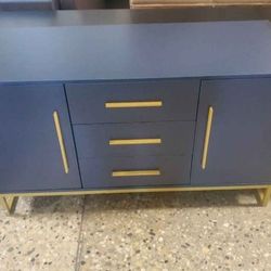 Beautiful Blue And Gold TV Entertainment (New In A Box)