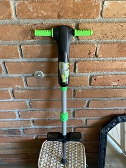 Pogo Stick—children’s exercise for rainy days