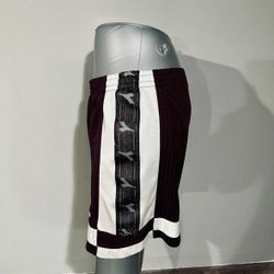 Maroon Diadora Soccer Shorts Medium