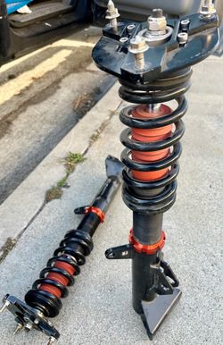 Reaction front adjustable coilovers for 2008-2014 Mercedes c300