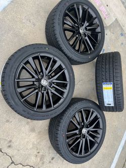 New Toyota Camry rims and tires 18” Oem factory wheels rines y llantas nuevas para Toyota Camry