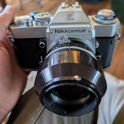 Vintage Nikon Nikkormat Camera 