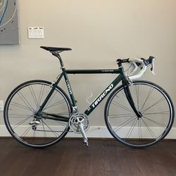 lightweight road bike with carbon fiber parts