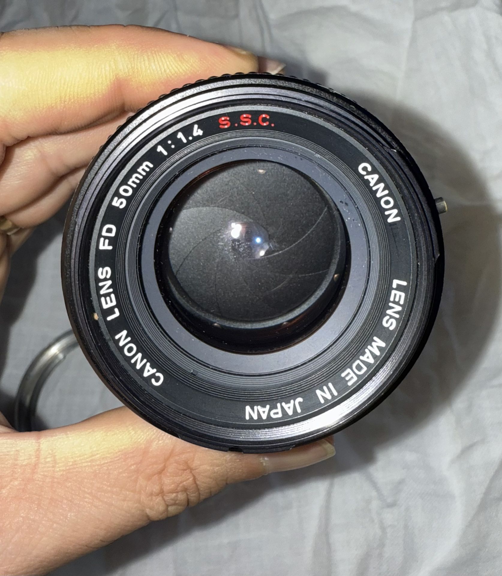 Canon FD 50mm 1:1.4 SSC