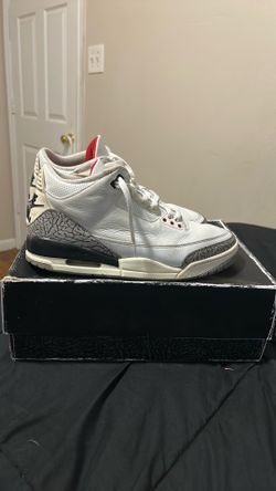 Jordan 3 white cement “reimagined” Size 11