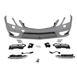 For 10-13  Mercedes Benz W212 E Class, E63 AMG Style Front Bumper With PDC