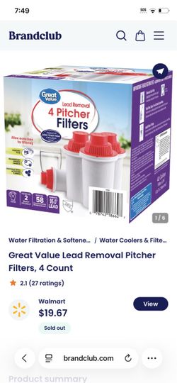 Lead Removal Filters