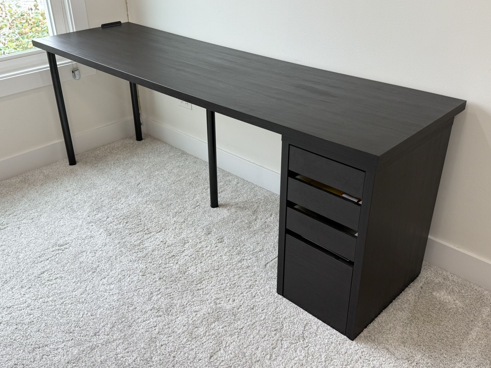 IKEA Desk with Drawers