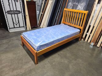 Twin Bed And Mattress