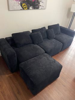 Modern Compressed Block Couch