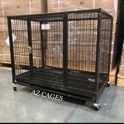 New in Box 📦 HD Dog Pet Kennel Cage transporter 🐕🐶☑️Dimensions: 37”L X 23”W X 30”H ☑️