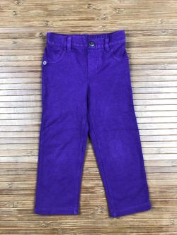 Girls purple leggings 2t