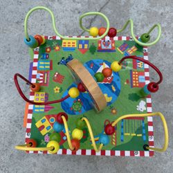 Activity Cube – Educational Wooden Toys for Toddlers and Kids – 1 Year +