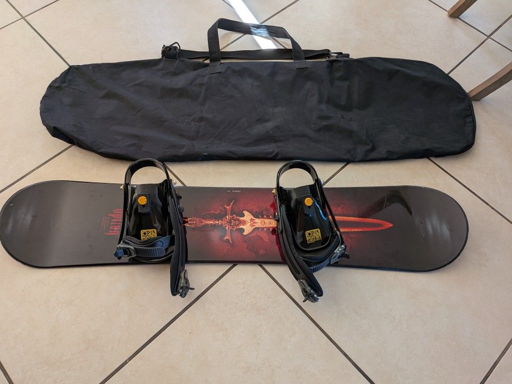 Option Snowboard Joni Makinen Mini Pro 125cm With Speed disc Binding 