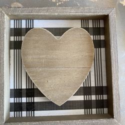 Wood Heart Wall Decor