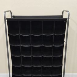 Mainstays 6 Tiers 30-Pairs Shoe Organizer, Black
