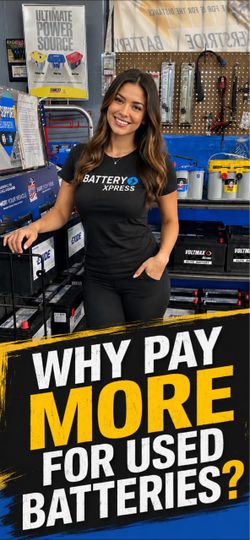 Car Batteries- NEVER USED