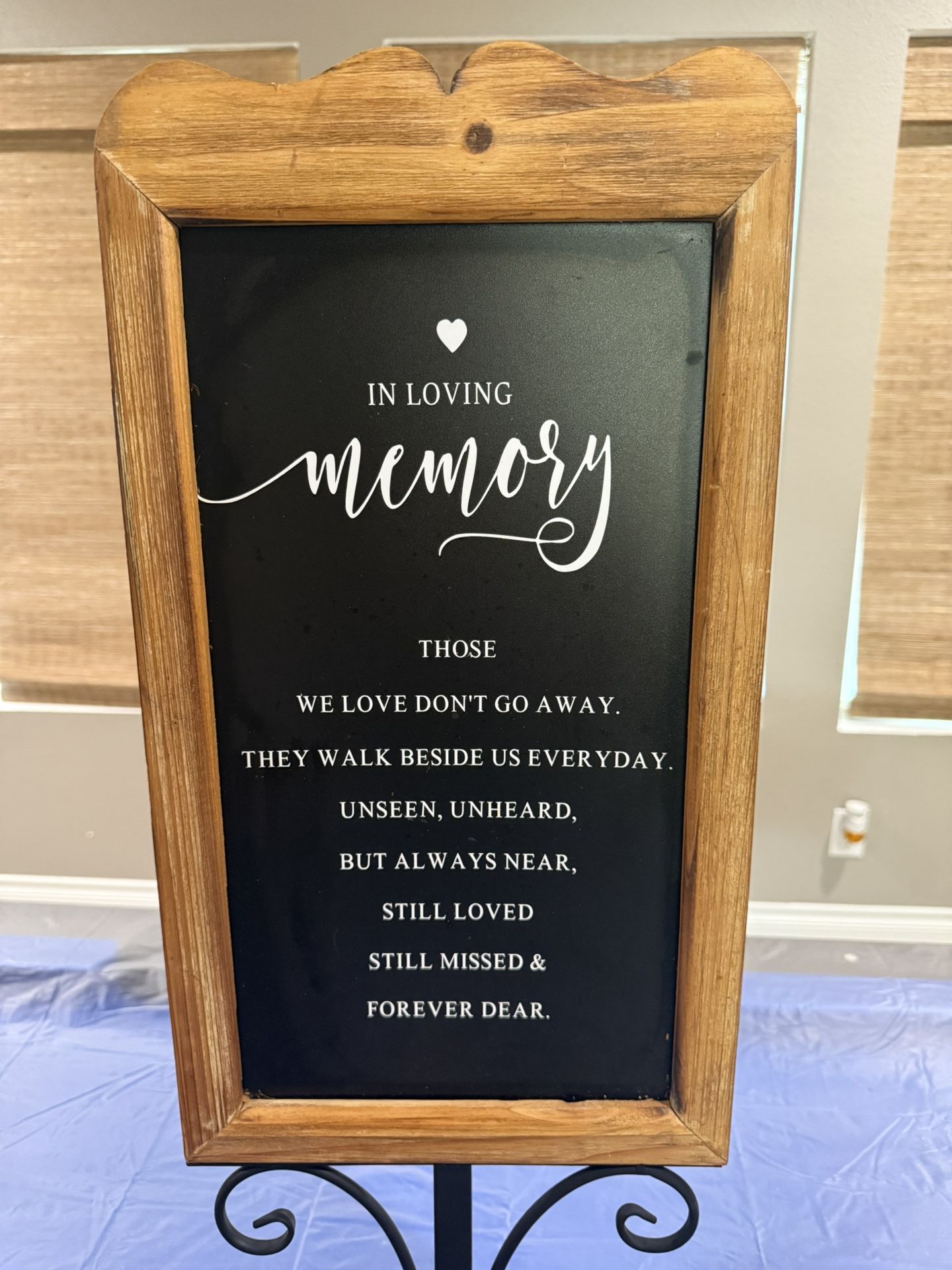 Wedding Memorial Sign & Photo Frames