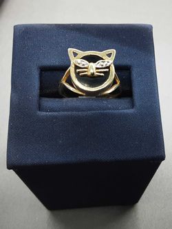 Women's Ring - Yellow Gold 10k (.417) 2.3 grams Size 7.5