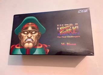 Jada Toys Ultra Street Fighter II M. Bison Vega Deluxe figure
