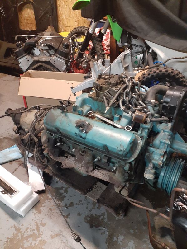 Pontiac 400 6.6 with th400 transmission for Sale in Tracy, CA - OfferUp