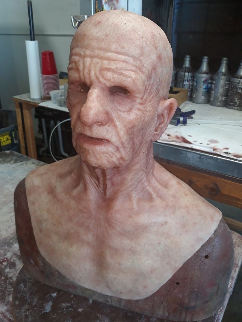 Spfxmasks elder realistic silicone mask