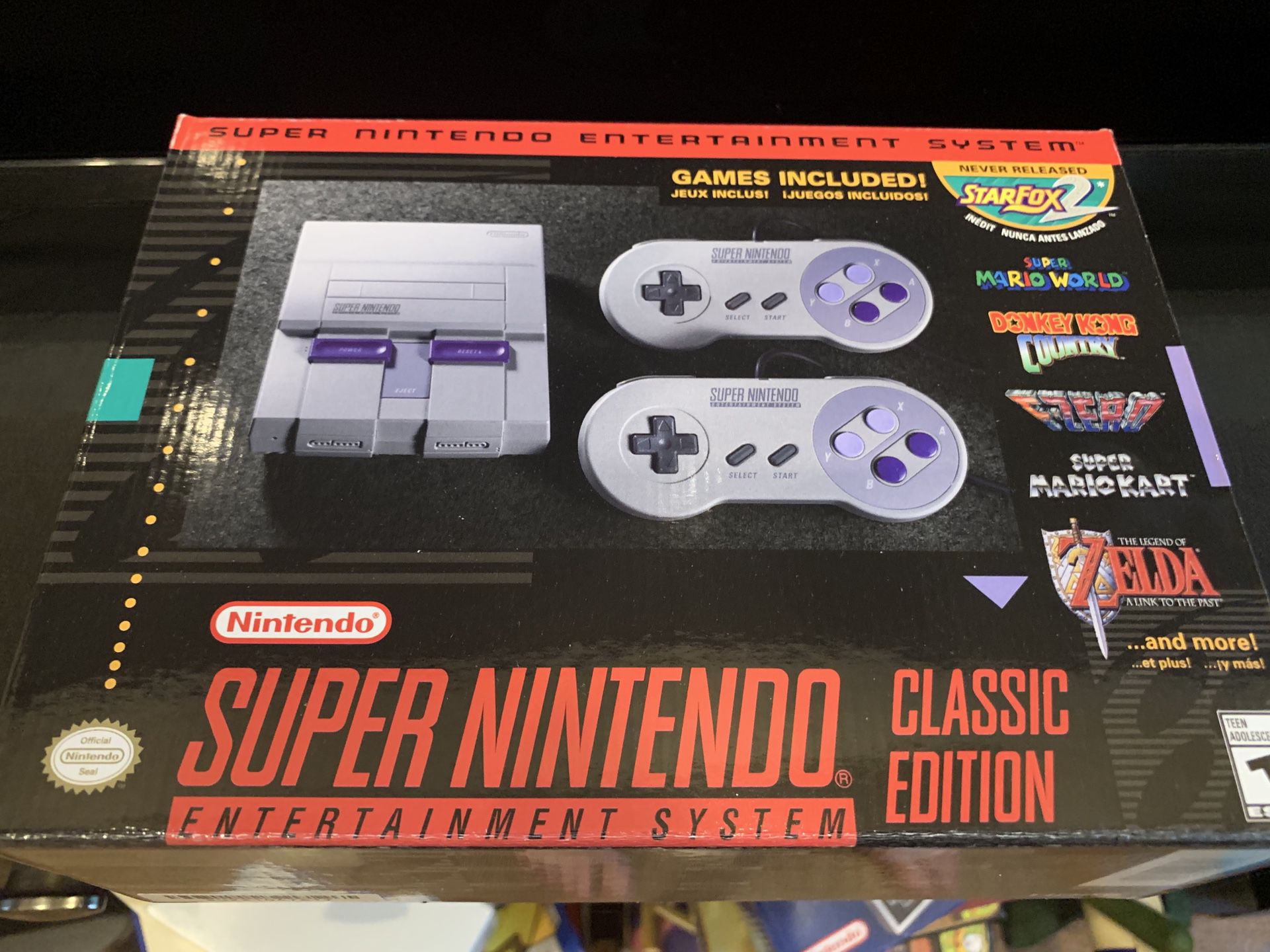Super Nintendo Classic Edition- brand new, sealed!