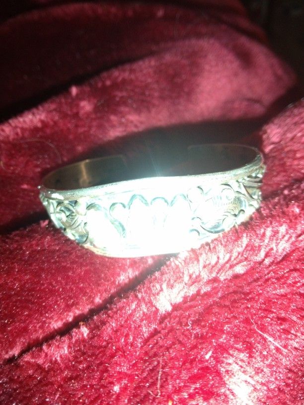 Opal Cuff Bracelet 3 Opals