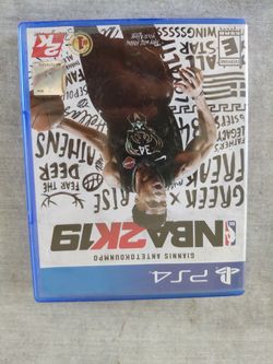 Ps4 NBA 4k19 Game