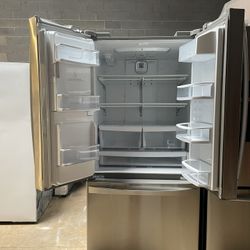 33 inch kenmore Elite refrigerator in good condition with 4 months warranty